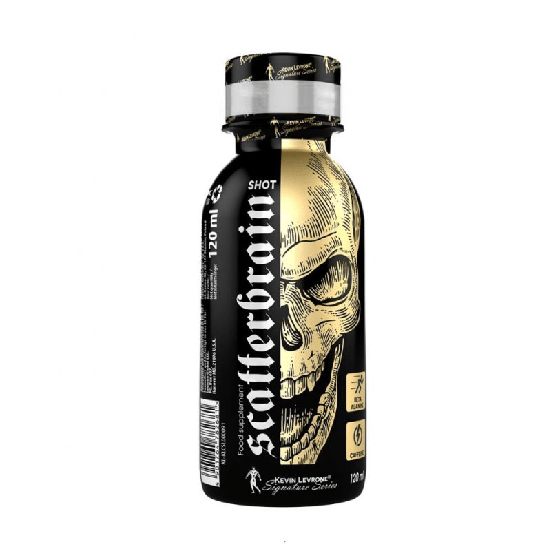 Kevin Levrone Передтренувальний комплекс Kevin Levrone Scatterbrain Shot 120 ml Orange Cherry, , 120 мл