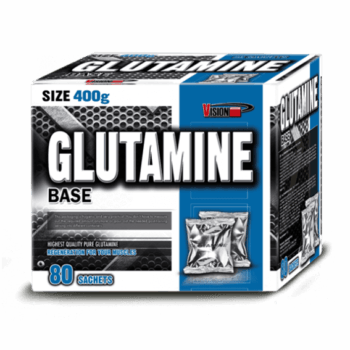 Glutamine Base, 400 g, Vision Nutrition. Glutamine. Mass Gain recovery Anti-catabolic properties 