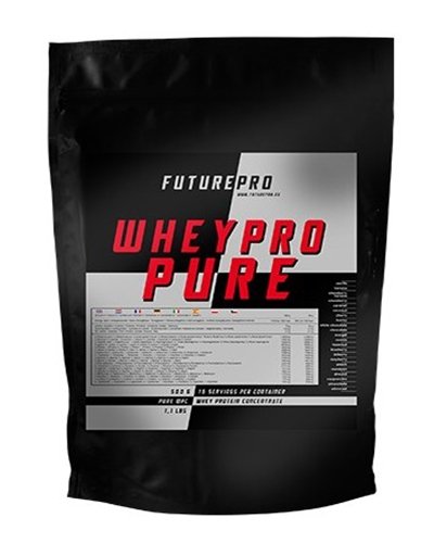 WheyPro Pure, 500 g, Future Pro. Suero concentrado. Mass Gain recuperación Anti-catabolic properties 