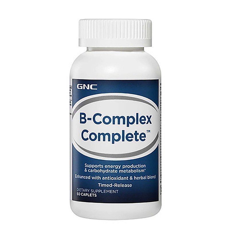GNC Витамины и минералы GNC B-Complex 75 Complete, 60 каплет, , 