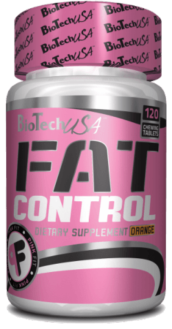 Fat Control, 120 шт, BioTech. L-карнитин. Снижение веса Поддержание здоровья Детоксикация Стрессоустойчивость Снижение холестерина Антиоксидантные свойства 