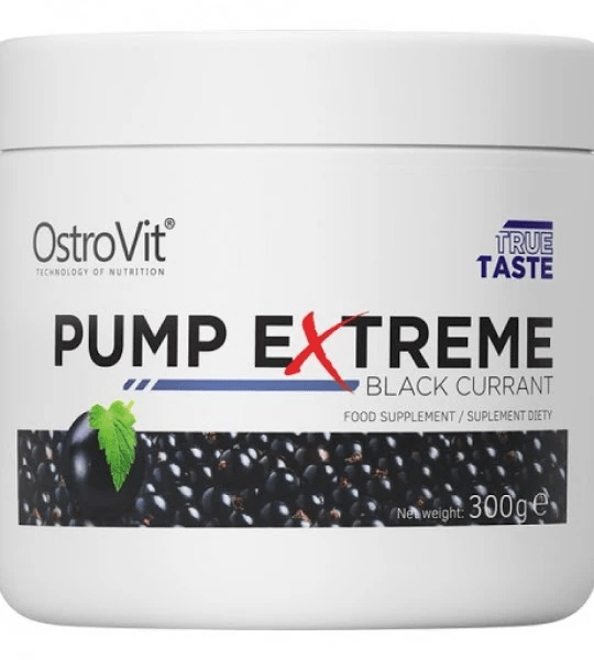 OstroVit Предтренировочный комплекс OstroVit Pump Extreme 300 g Black Currant, , 300 г