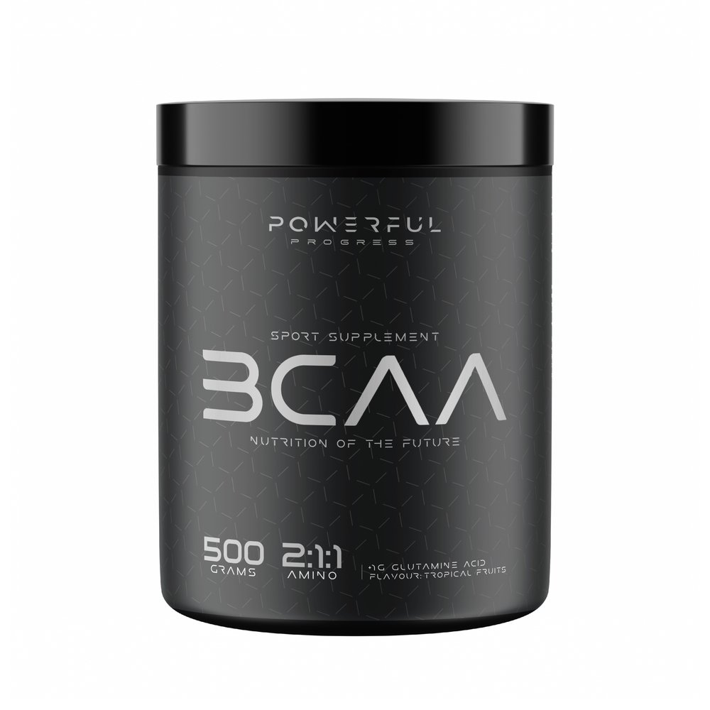 Аминокислота BCAA Powerful Progress BCAA 2:1:1, 500 грамм Тропические фрукти,  ml, Powerful Progress. BCAA. Weight Loss recovery Anti-catabolic properties Lean muscle mass 