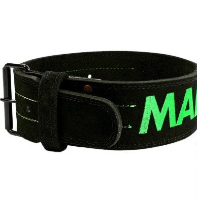 MM ПОЯС MFB 301 (L) - зеленый/черный,  мл, MadMax. Фитнес товары. 