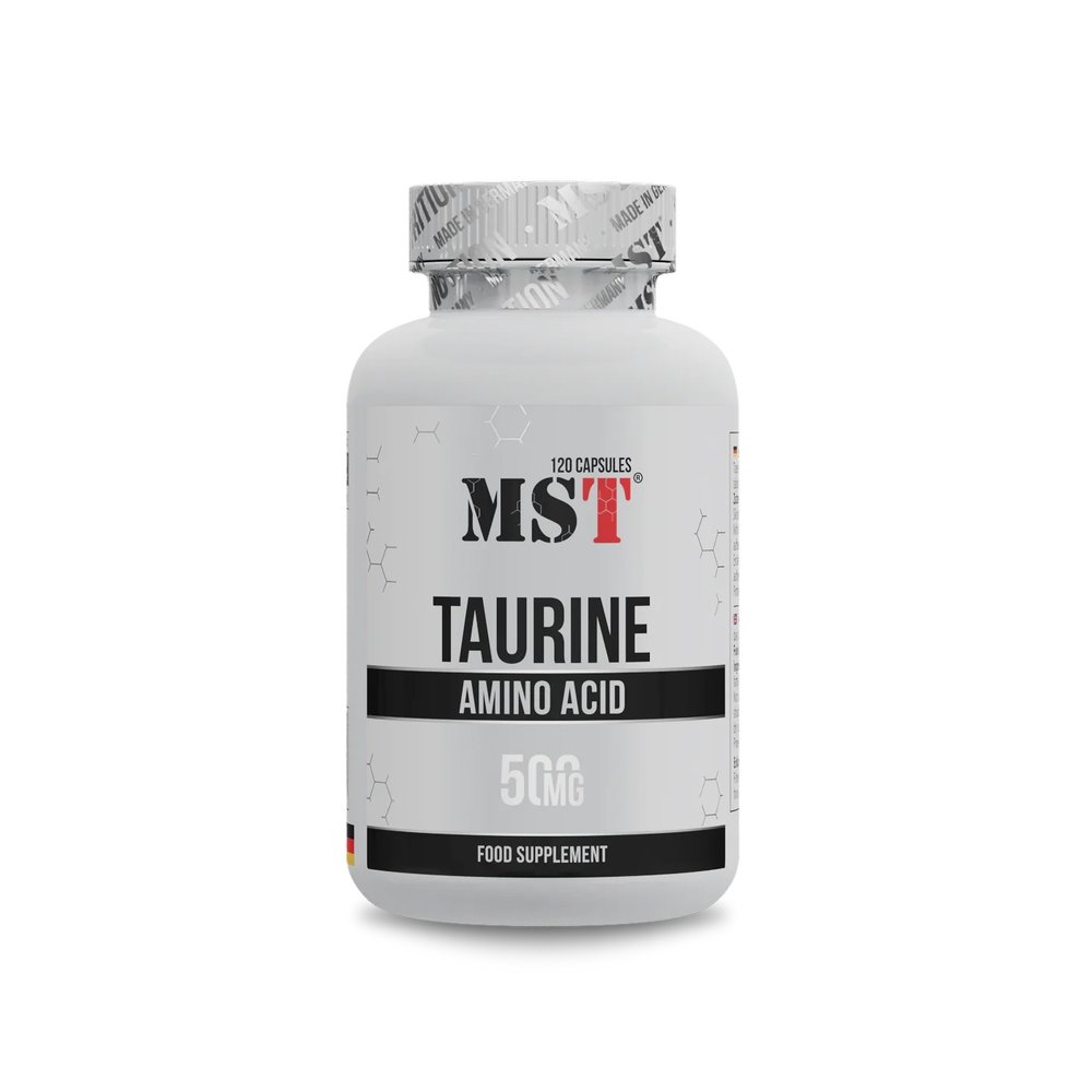 MST Nutrition Аминокислота MST Taurine, 120 капсул, , 