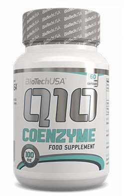 Вітаміни для серця Coenzyme Q10 100 mg BioTech USA 60 caps,  ml, BioTech. Coenzym Q10. General Health Antioxidant properties CVD Prevention Exercise tolerance 