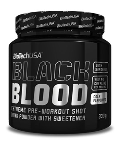 Black Blood, 330 g, BioTech. Pre Entreno. Energy & Endurance 