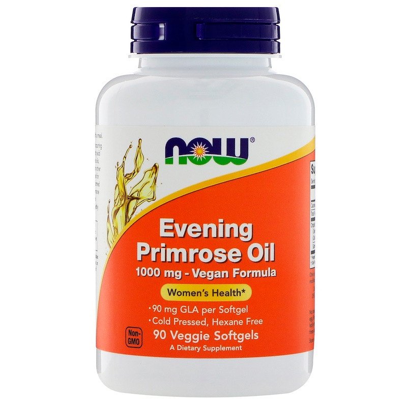 Now NOW Foods Evening Primrose Oil 1300 mg 120 Softgels, , 90 шт.