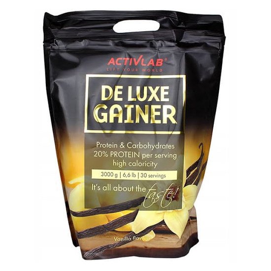 ActivLab Гейнер Activlab De Luxe Gainer, 3 кг Ваниль, , 3000  грамм