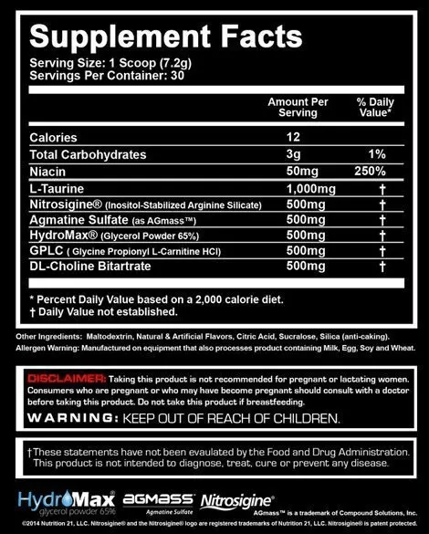 Platinum Labs  Black OPS 210g / 30 servings,  ml, Platinum Labs. Pre Entreno