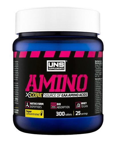 Amino X-Core, 300 шт, UNS. Аминокислотные комплексы. 