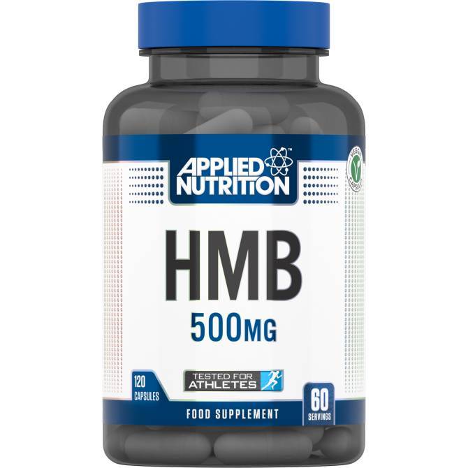 Восстановитель Applied HMB 500 mg, 120 капсул,  ml, ActivLab. Post Entreno. recuperación 