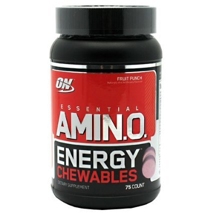 Amino Energy Chewables, 75 шт, Optimum Nutrition. Аминокислотные комплексы. 