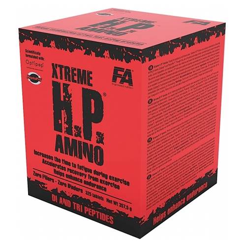Xtreme H.P. Amino, 325 piezas, Fitness Authority. Complejo de aminoácidos. 