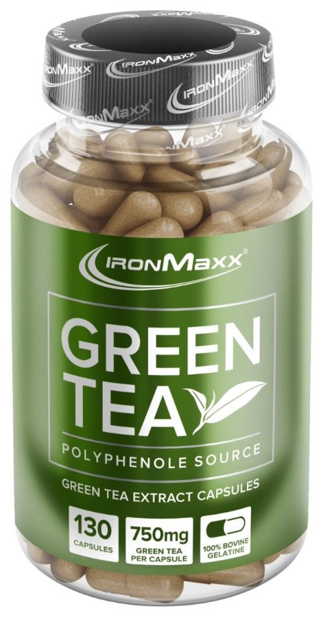 Жиросжигатель IronMaxx Green Tea, 130 капсул,  ml, IronMaxx. Quemador de grasa. Weight Loss Fat burning 