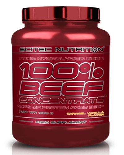 100% Beef Concentrate, 1000 g, Scitec Nutrition. Proteinas de carne de vaca. 