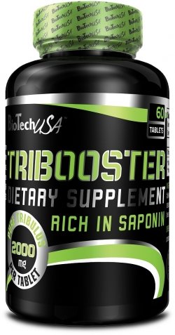 Tribooster 2000 60 табл., 60 pcs, BioTech. Tribulus. General Health Libido enhancing Testosterone enhancement Anabolic properties 