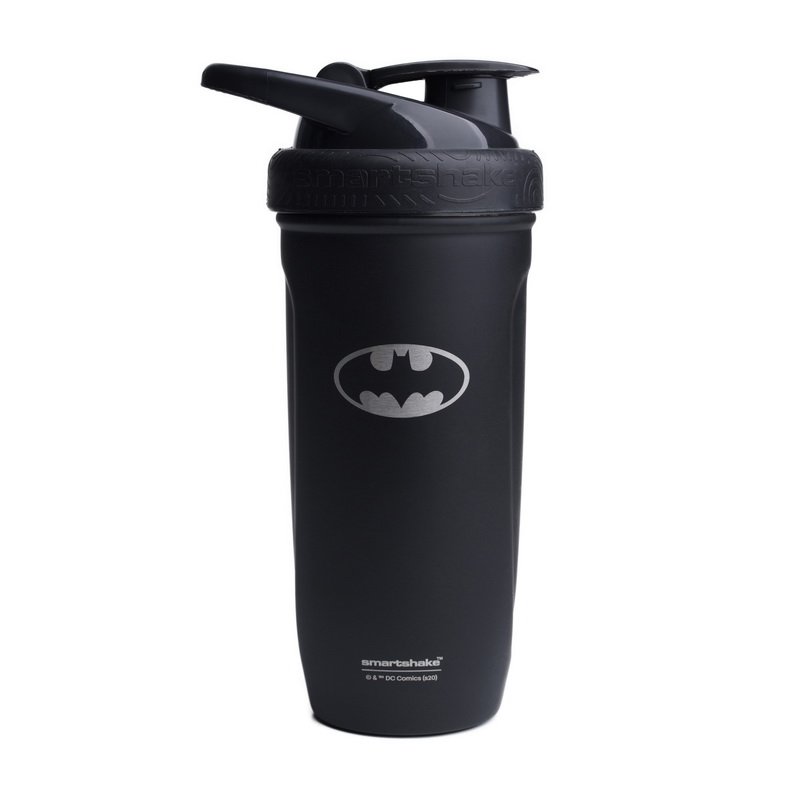 SmartShake Шейкер Smart Shake Reforce Stainless Steel DC 900 мл, Batman Logo, , 