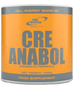 CreAnabol, 250 g, Pro Nutrition. Monohidrato de creatina. Mass Gain Energy & Endurance Strength enhancement 