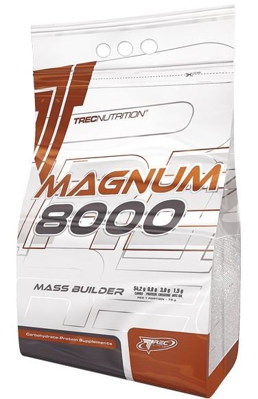 Magnum 8000, 4000 г, Trec Nutrition. Гейнер. Набор массы Энергия и выносливость Восстановление 