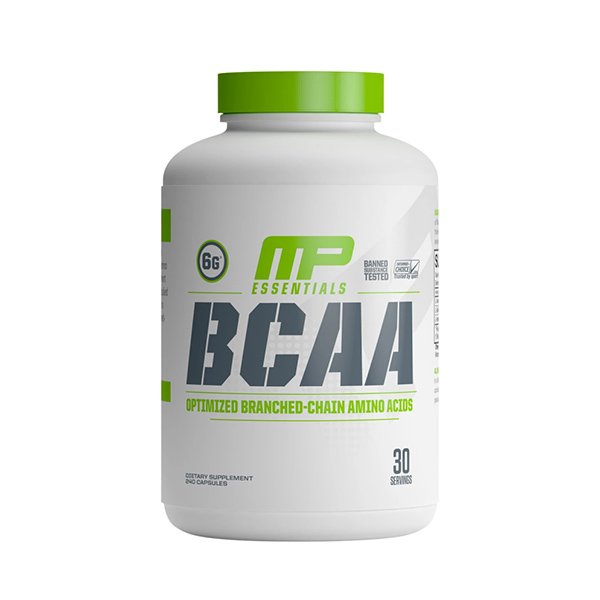 MusclePharm BCAA MusclePharm Essentials BCAA, 240 капсул, , 