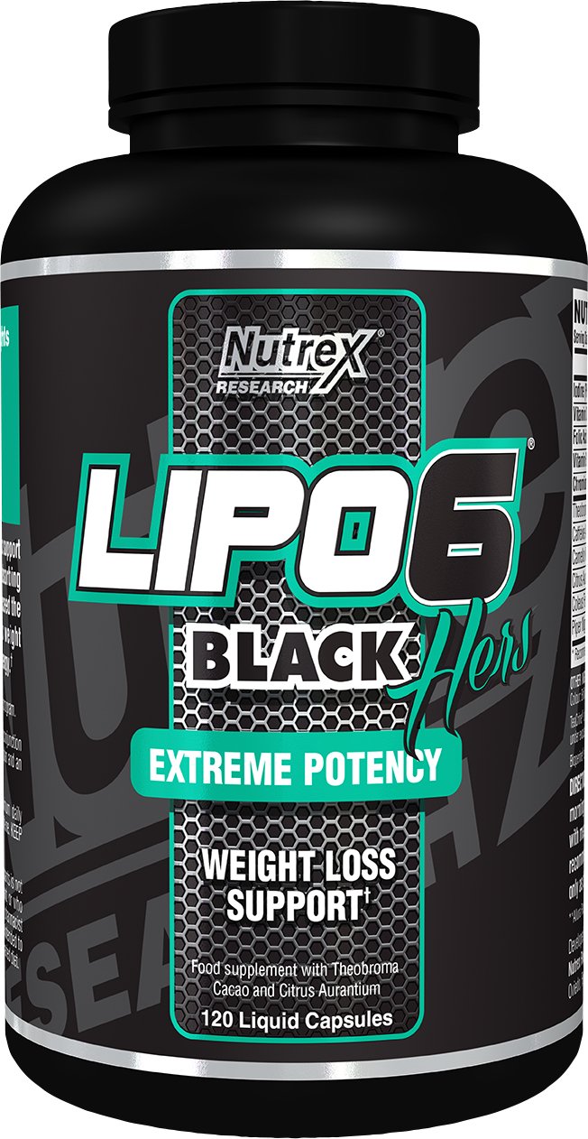 Lipo 6 Black Hers, 120 шт, Nutrex Research. Жиросжигатель. Снижение веса Сжигание жира 