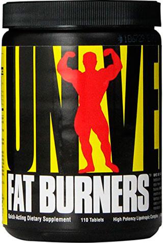 Fat Burners, 110 шт, Universal Nutrition. Липотропик. Снижение веса Ускорение жирового обмена Сжигание жира 