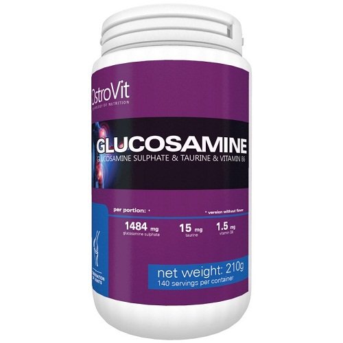 Glucosamine, 210 g, OstroVit. Glucosamine. General Health Ligament and Joint strengthening 