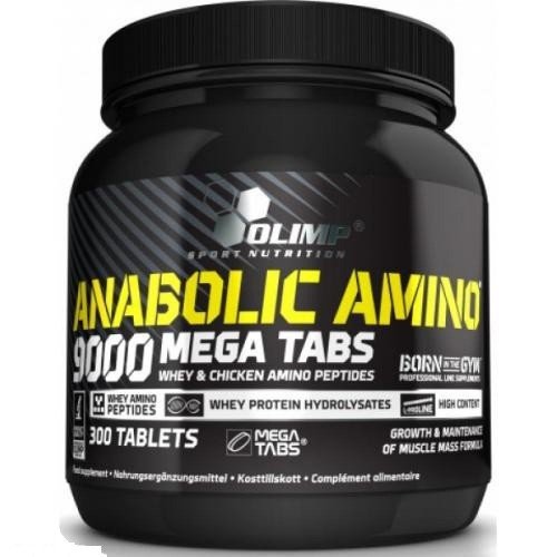 Аминокислота Olimp Anabolic Amino 9000, 300 таблеток,  мл, Olimp Labs. Аминокислоты. 