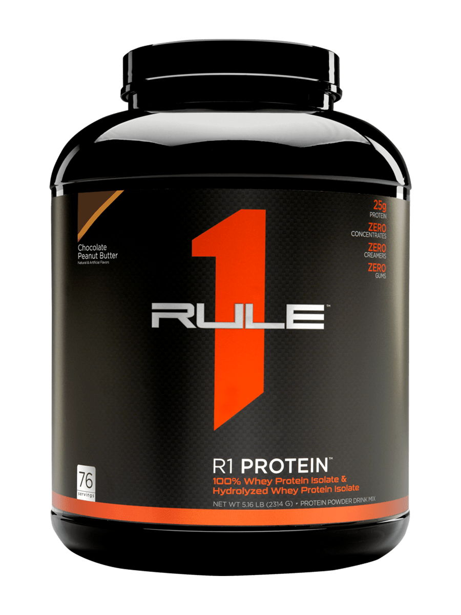 Сывороточный протеин изолят R1 (Rule One) R1 Protein 2314 грамм Шоколад арахисовая паста,  мл, Rule One Proteins. Сывороточный изолят. Сухая мышечная масса Снижение веса Восстановление Антикатаболические свойства 