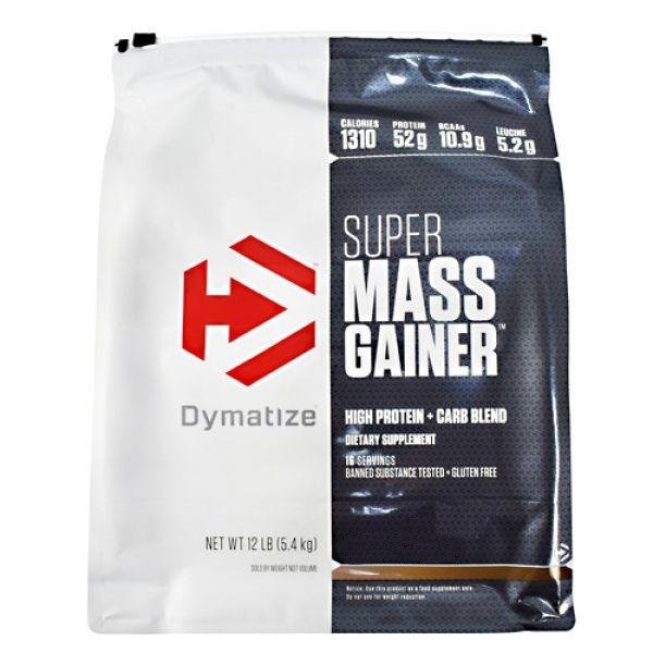 Гейнер Dymatize Super Mass Gainer, 5.4 кг Шоколад,  мл, Dymatize Nutrition. Гейнер. Набор массы Энергия и выносливость Восстановление 