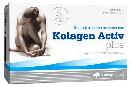 Kolagen Activ Plus, 80 pcs, Olimp Labs. Collagen. General Health Ligament and Joint strengthening Skin health 