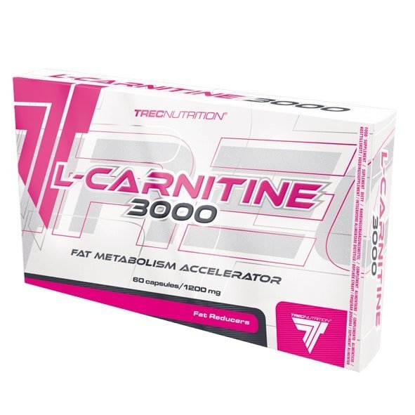Жиросжигатель Trec Nutrition L-Carnitine 3000, 60 капсул,  ml, Trec Nutrition. Fat Burner. Weight Loss Fat burning 