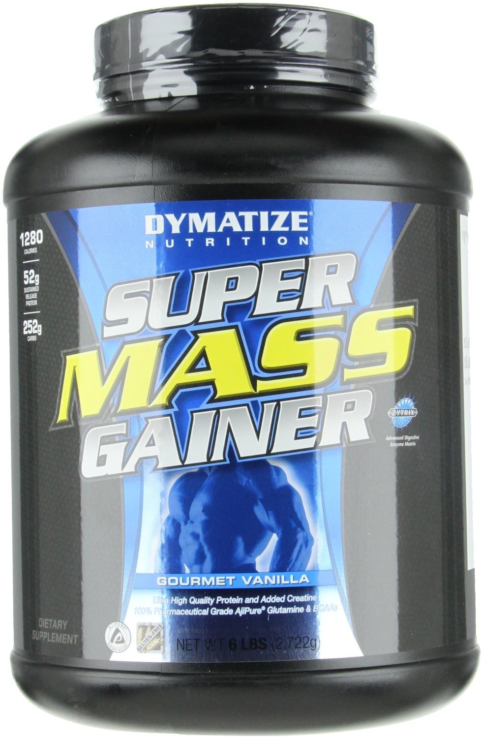 Super Mass Gainer, 2722 г, Dymatize Nutrition. Гейнер. Набор массы Энергия и выносливость Восстановление 
