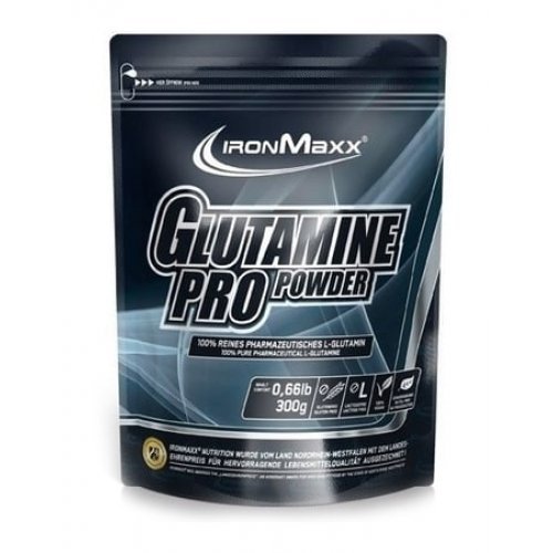 Аминокислота IronMaxx Glutamine Pro Powder, 300 грамм,  ml, IronMaxx. Amino Acids. 