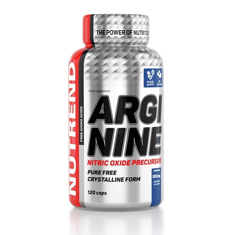 Аминокислота Nutrend Arginine, 120 капсул,  мл, Nutrend. Аминокислоты. 