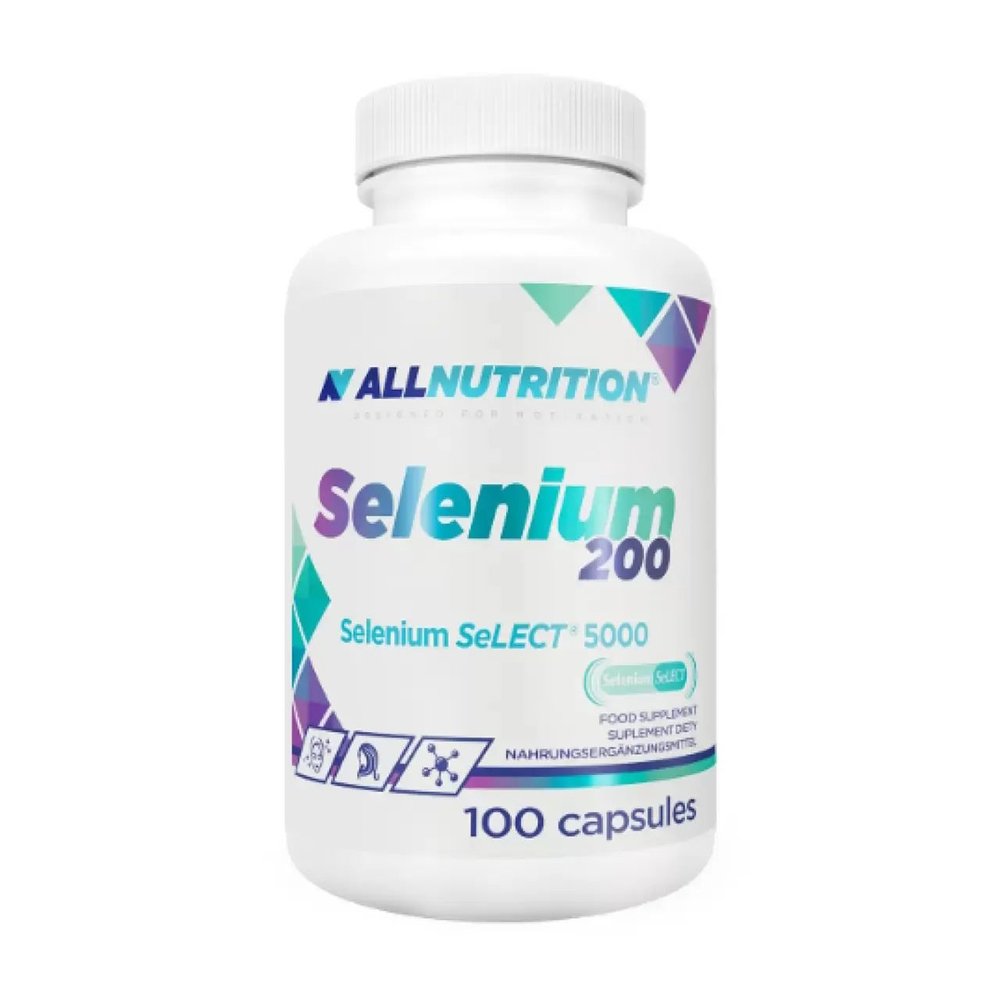 Витамины и минералы AllNutrition Selenium 200, 100 капсул,  мл, AllNutrition. Витамины и минералы. Поддержание здоровья Укрепление иммунитета 