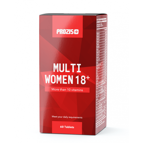 Multi Women 18+, 60 pcs, Prozis. Vitamins and minerals. General Health Immunity enhancement 