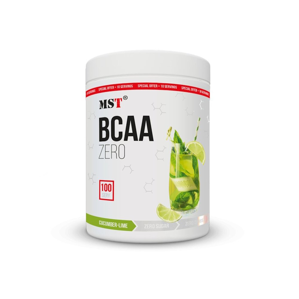 Аминокислота BCAA MST BCAA ZERO, 600 грамм Пина колада,  мл, MST Nutrition. BCAA. Снижение веса Восстановление Антикатаболические свойства Сухая мышечная масса 