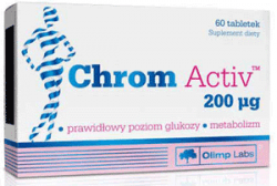 Chrom Activ, 60 pcs, Olimp Labs. Vitamin Mineral Complex. General Health Immunity enhancement 