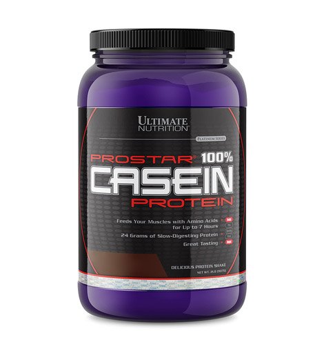 Ultimate Nutrition Протеин Ultimate Prostar 100% Casein Protein, 908 грамм Клубника, , 908  грамм