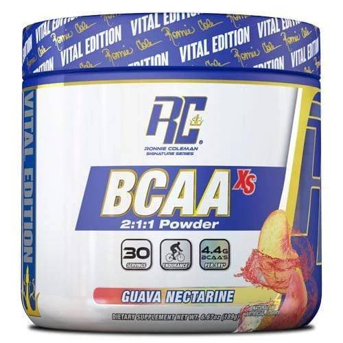 BCAA Ronnie Coleman BCAA XS, 195 грамм Гуава нектарин,  мл, Ronnie Coleman. BCAA. Снижение веса Восстановление Антикатаболические свойства Сухая мышечная масса 