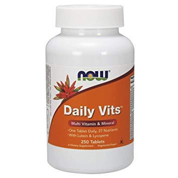 Now Вітамінно-мінеральний комплекс NOW Foods Daily Vits 250 Tabs, , 250 Tabs 