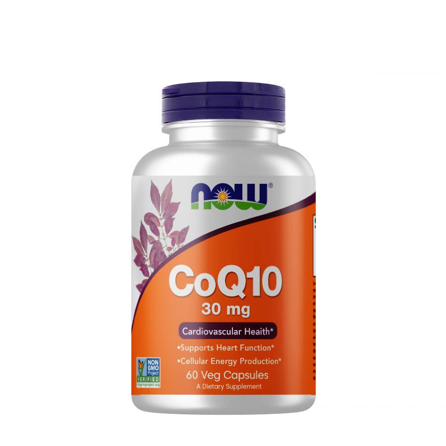 Now Витамины и минералы NOW CoQ-10 30 mg, 60 вегакапсул, , 