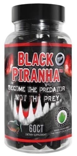 Black Piranha, 60 шт, Hi-Tech Pharmaceuticals. Жиросжигатель. Снижение веса Сжигание жира 