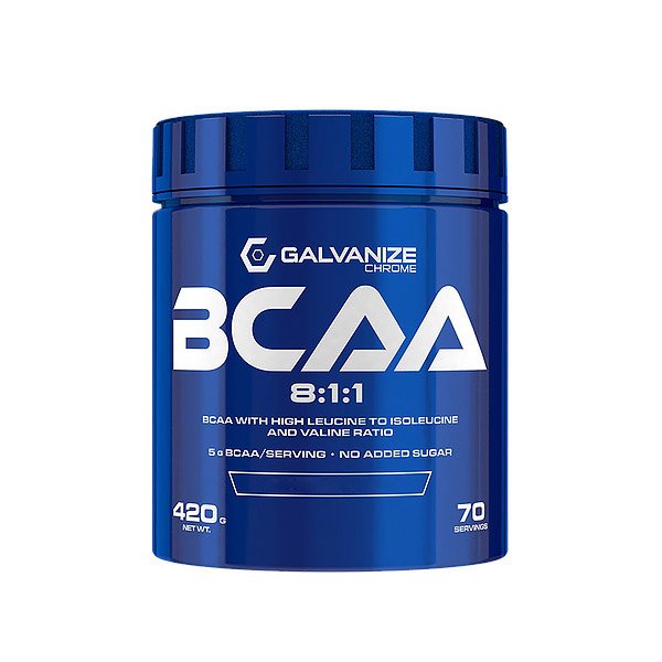 BCAA Galvanize Chrome BCAA 8:1:1, 420 грамм Кола,  мл, Galvanize Nutrition. BCAA. Снижение веса Восстановление Антикатаболические свойства Сухая мышечная масса 