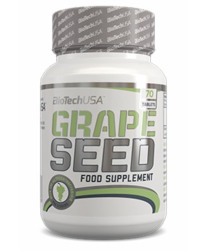 Grape Seed, 70 pcs, BioTech. Special supplements. 