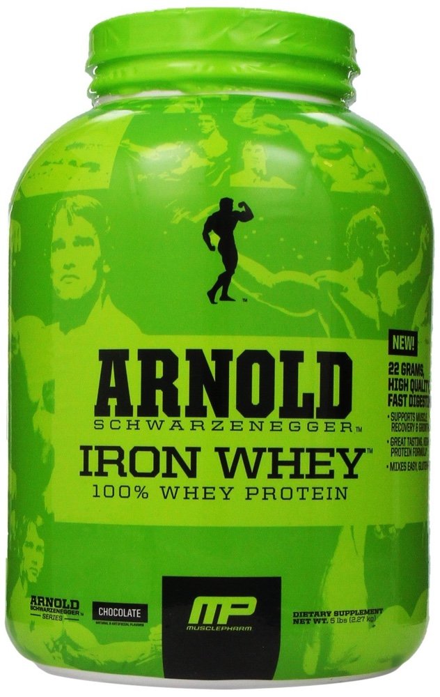 Arnold Series Iron Whey, 2270 g, MusclePharm. Mezcla de proteínas de suero de leche. 
