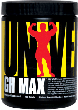 Gh Max, 180 piezas, Universal Nutrition. Hormona de Crecimiento Boosters. Mass Gain 