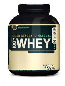 ON Naturally Gold Standard 100% Whey 2,18 кг - strawberry,  мл, Optimum Nutrition. Сывороточный протеин
